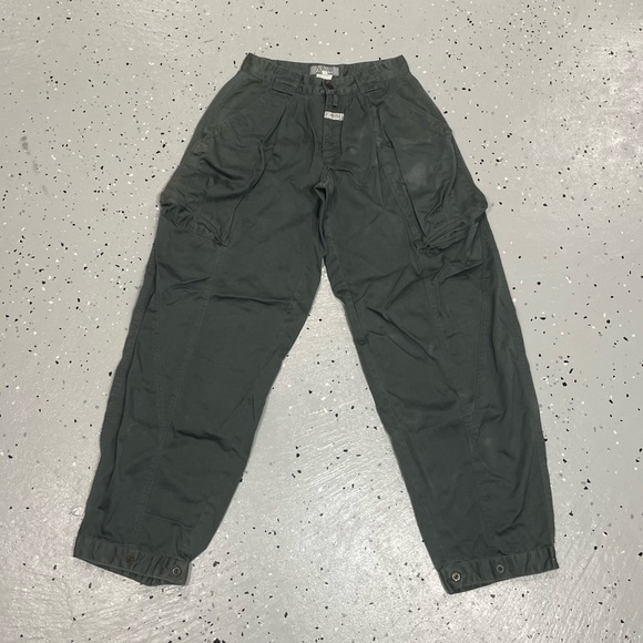 Marithe Francois Girbaud Pants - Vintage Marithe Francois Girbaud Baggy Cargo Pants Women’s Size 7/8 Green